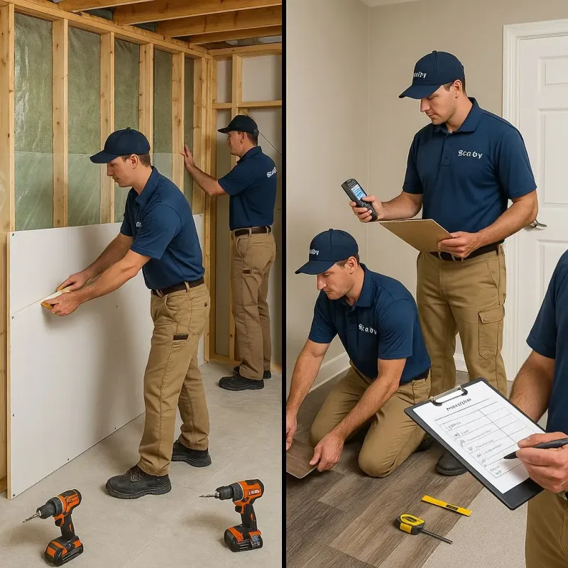 Repairs and Reconstruction process in Laurel Hill, NC